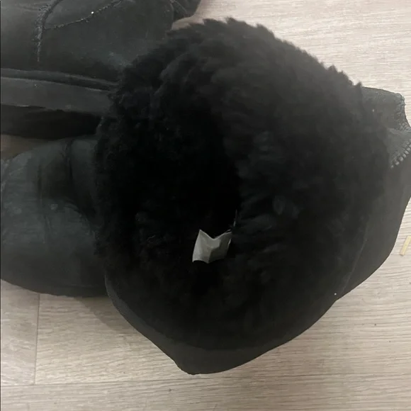 UGG Black Suede Boots - Picture 6 of 7